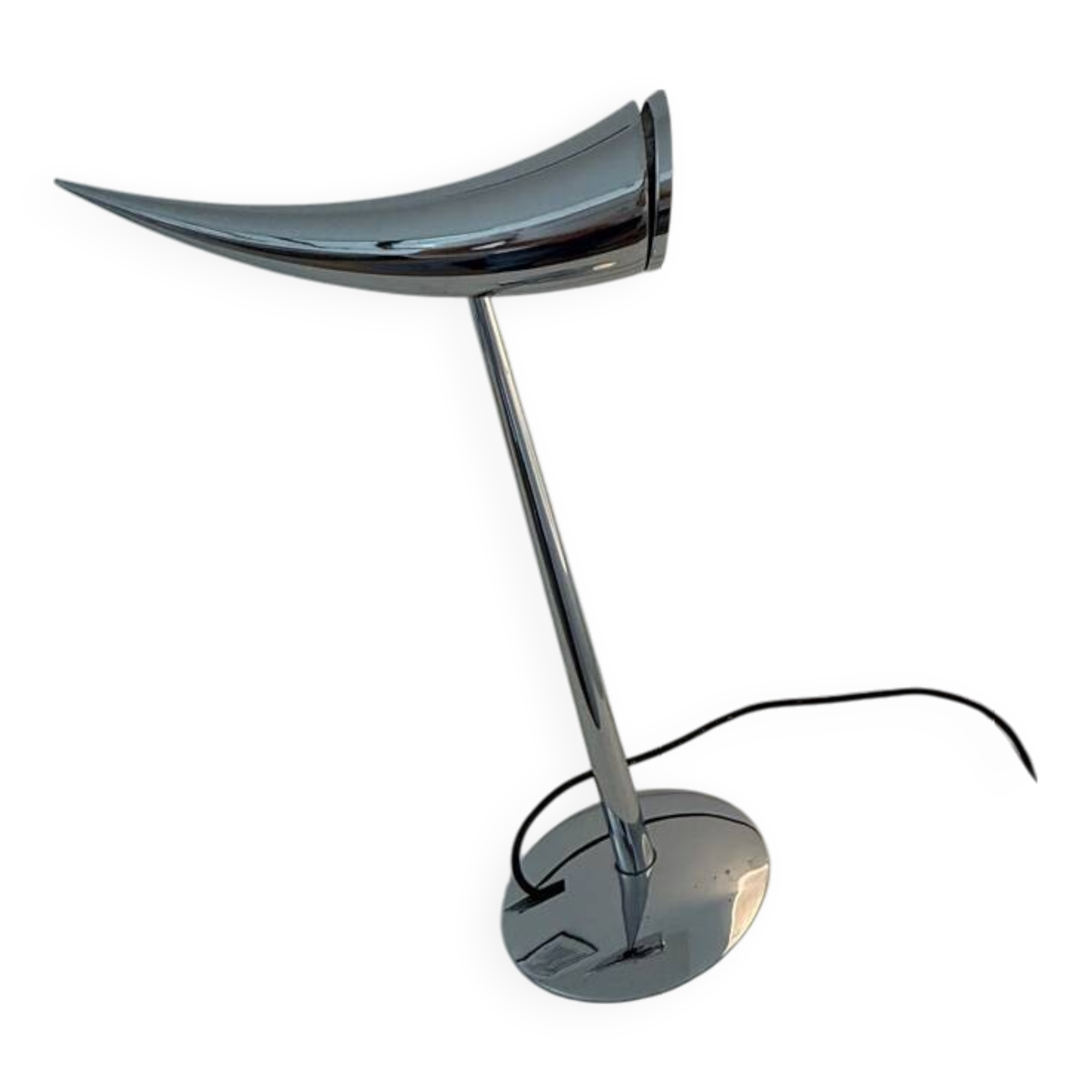 Ara table lamp, designer Philippe Starck, Prod. Flos Italy 1988.