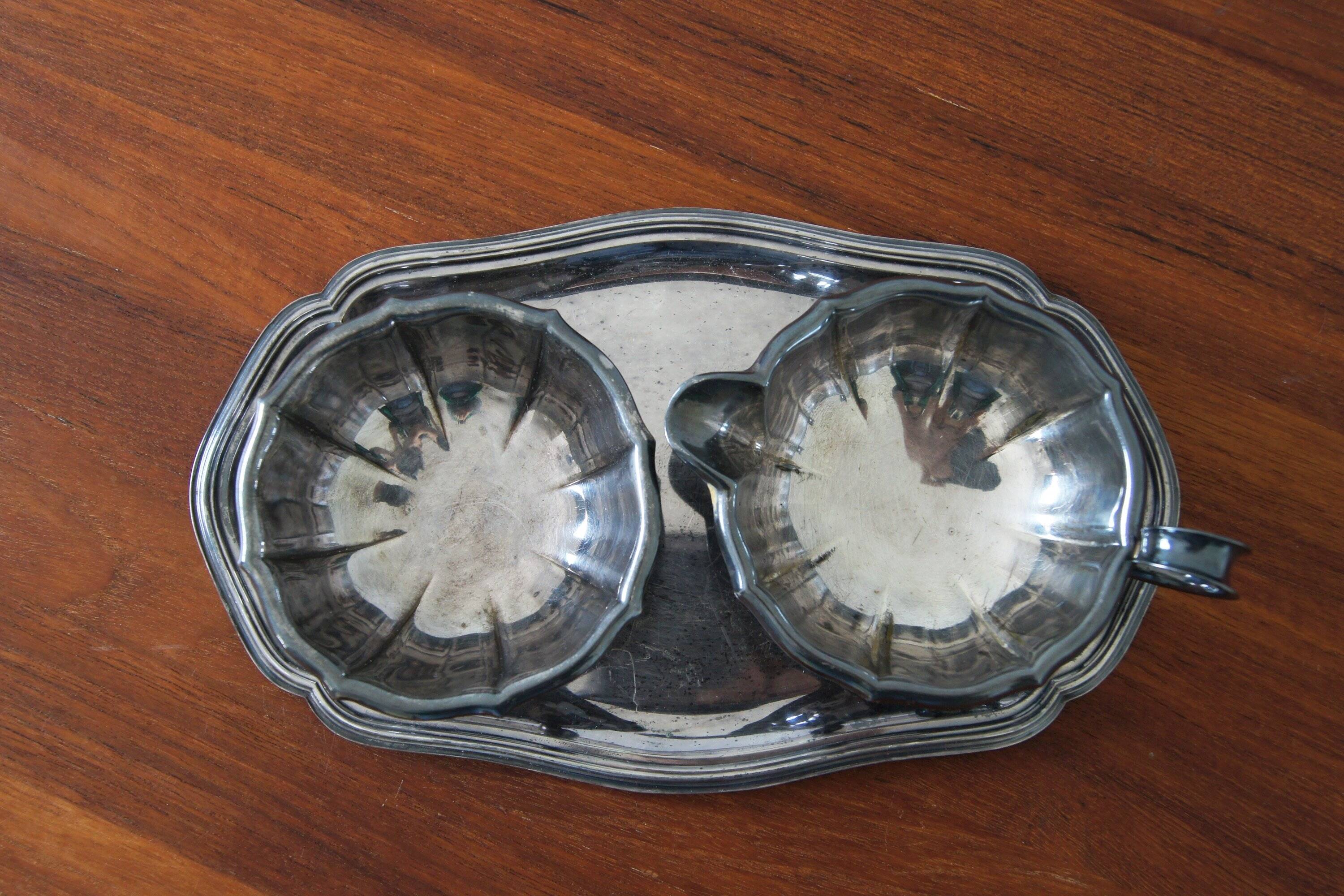 Milk and Sugar Set by Nils Johan for Prima N S, 1950, Set of 3