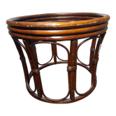 Rattan poufs/stool