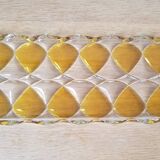 vintage pressed molded glass top