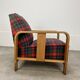 Fauteuil art déco bois années 30