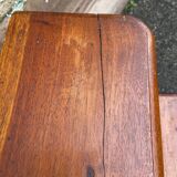 library step ladder vintage mahogany stool ladder