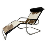 Vintage adjustable lounge chair design by Tecta by Mies Van Der Rohe.