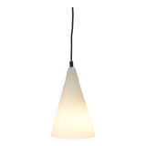 SCE Teepee vintage glass cone pendant / lamp circa 1990