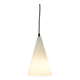 Suspension / lampe cone en verre SCE Teepee vintage circa 1990