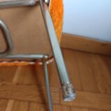 Pelfran orange fluffy chair