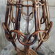 Table lamp rattan