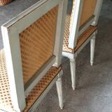 4 Louis xvi chairs, Trianon model