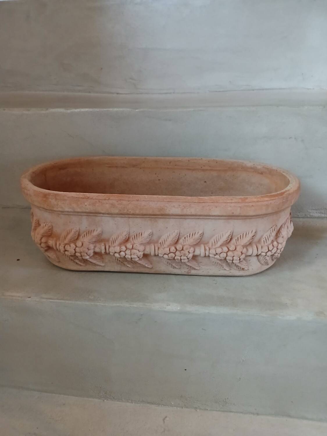 Tuscan terracotta planter