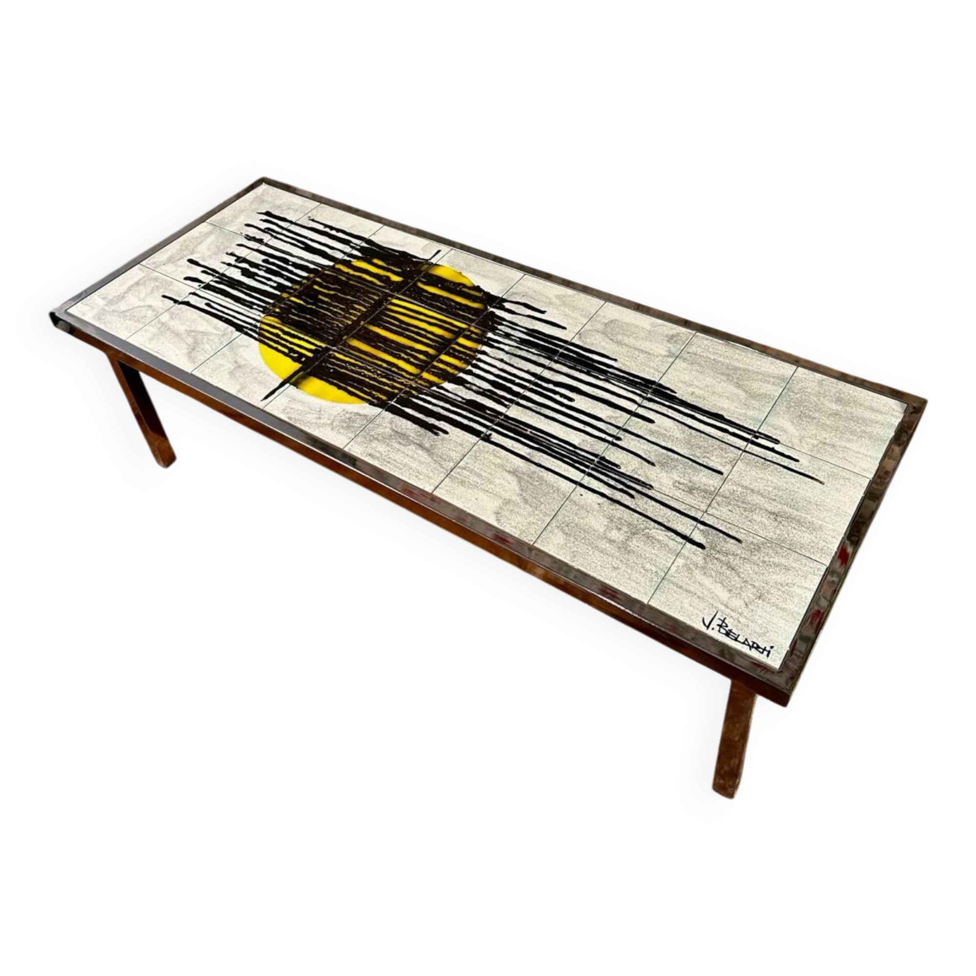 Belarti ceramic coffee table 1960