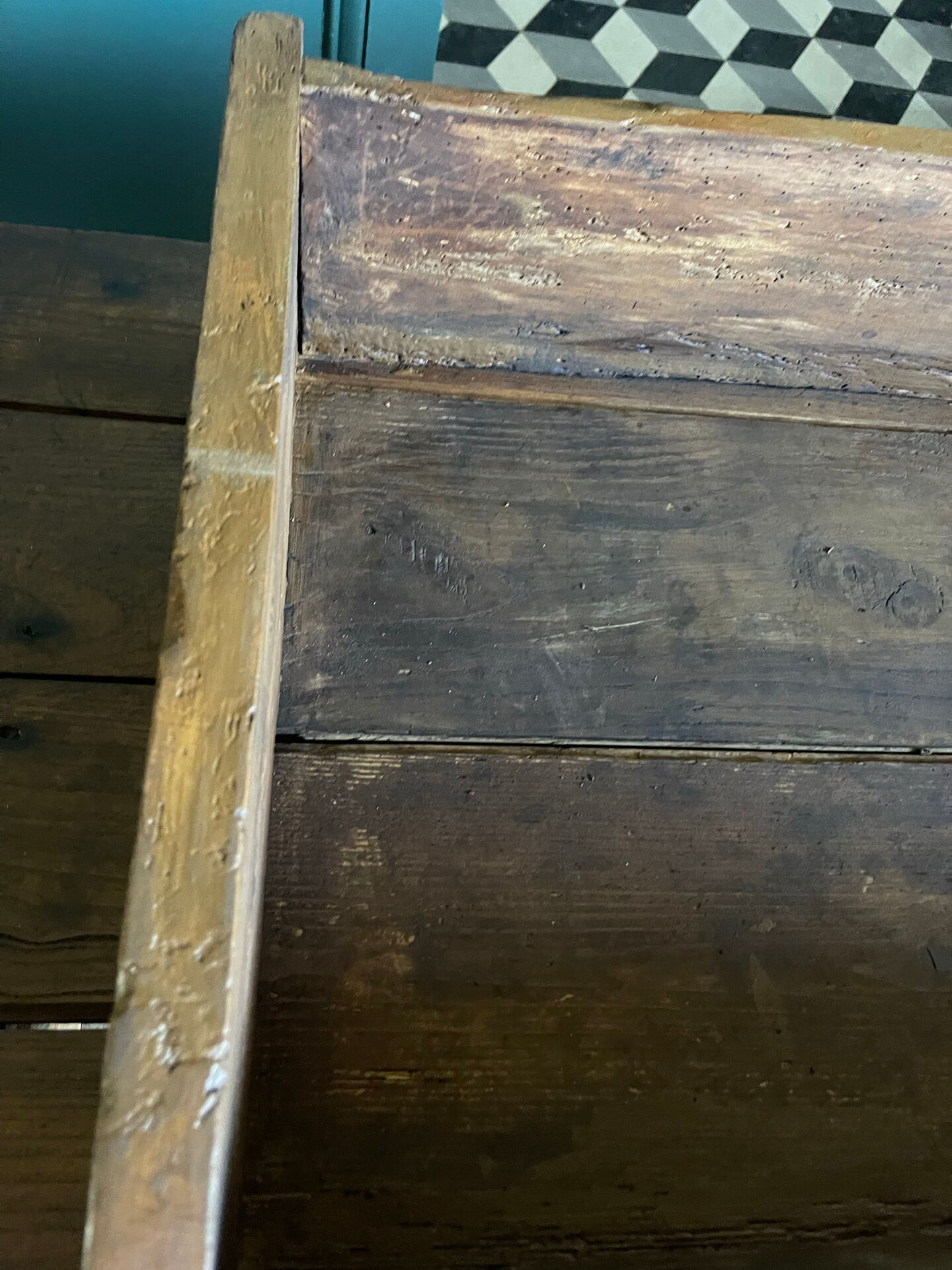 Old farmhouse coffee table