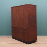 Mahogany wardrobe, Danish design, 1970s, production: Denmark