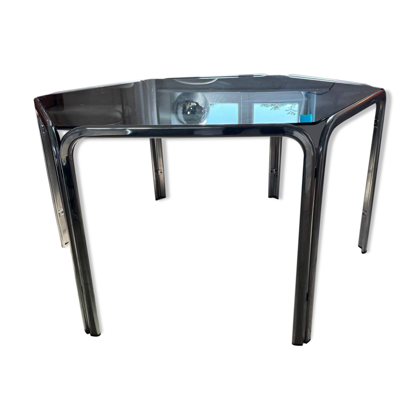Table de salle à manger hexagonale, 1970