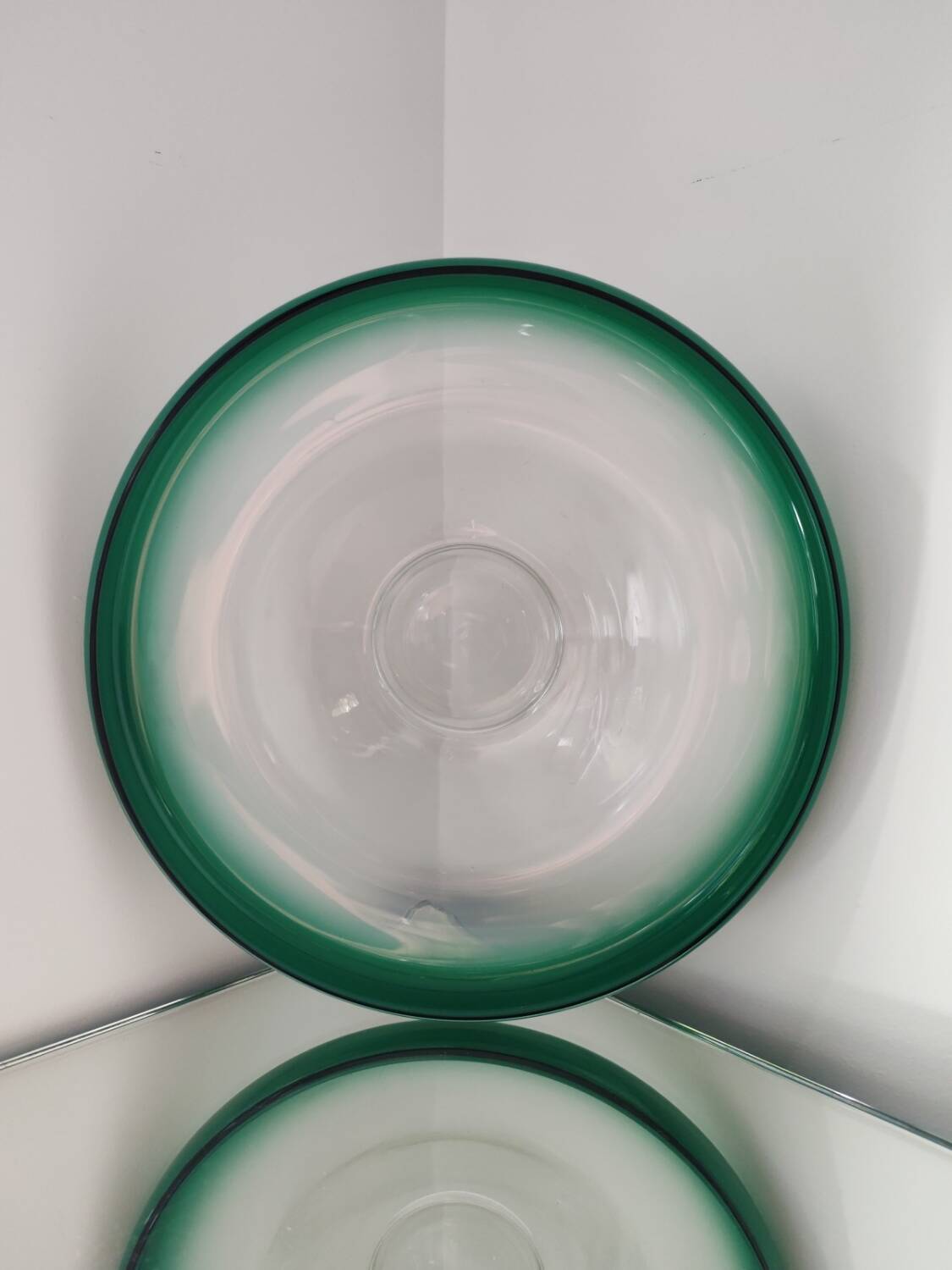 Glass bowl by wmf ikora, circa 1930.