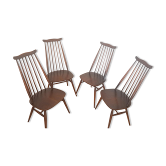 Set of 4 Ercol chairs