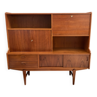 1960s teak high sideboard