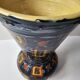 Large baluster vase in ceramic with vintage geometric patterns - pottery An