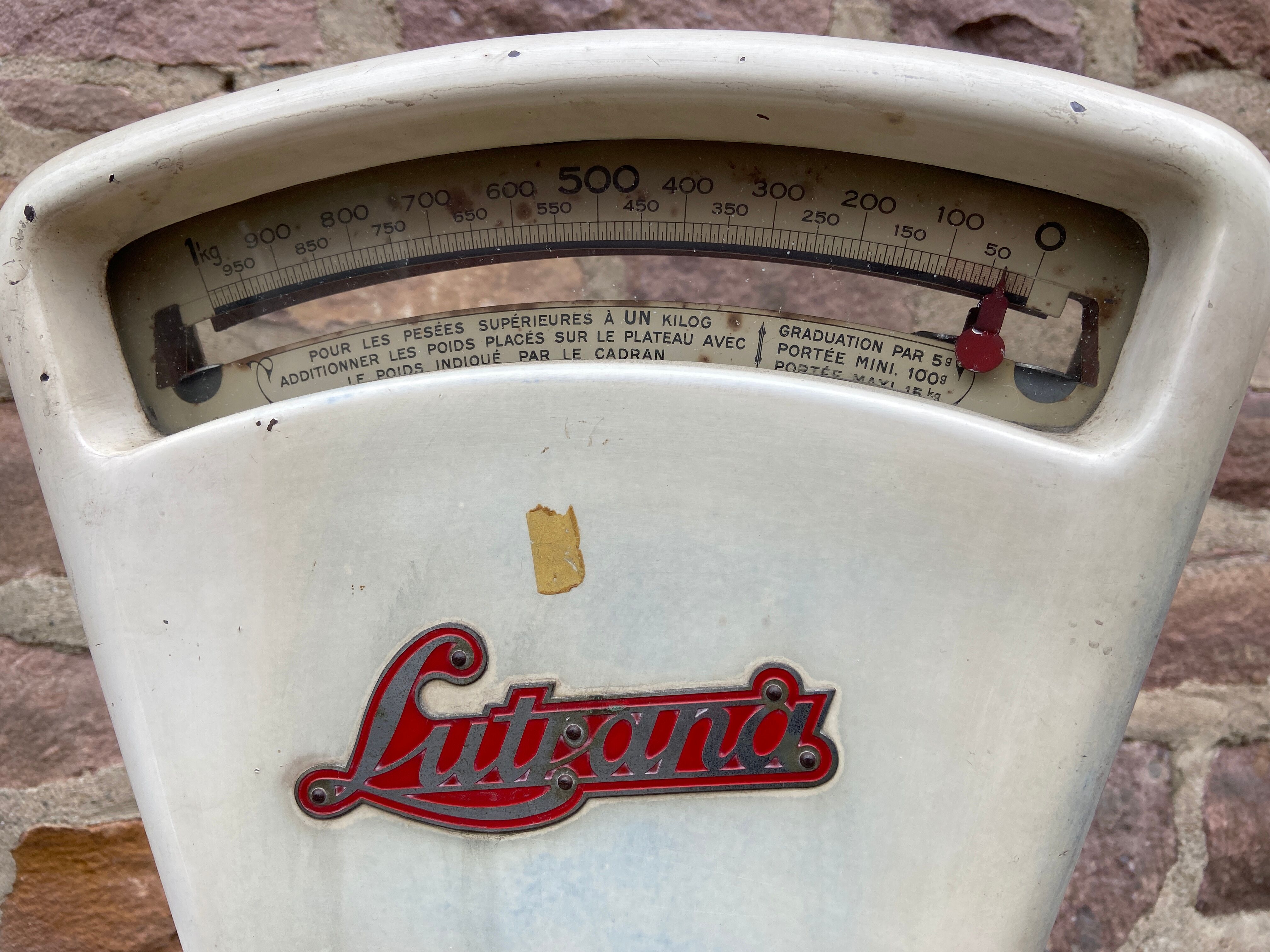 Balance d’épicier ancienne lutrana vintage 1920