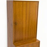 Armoire étroite en teck, années 1960