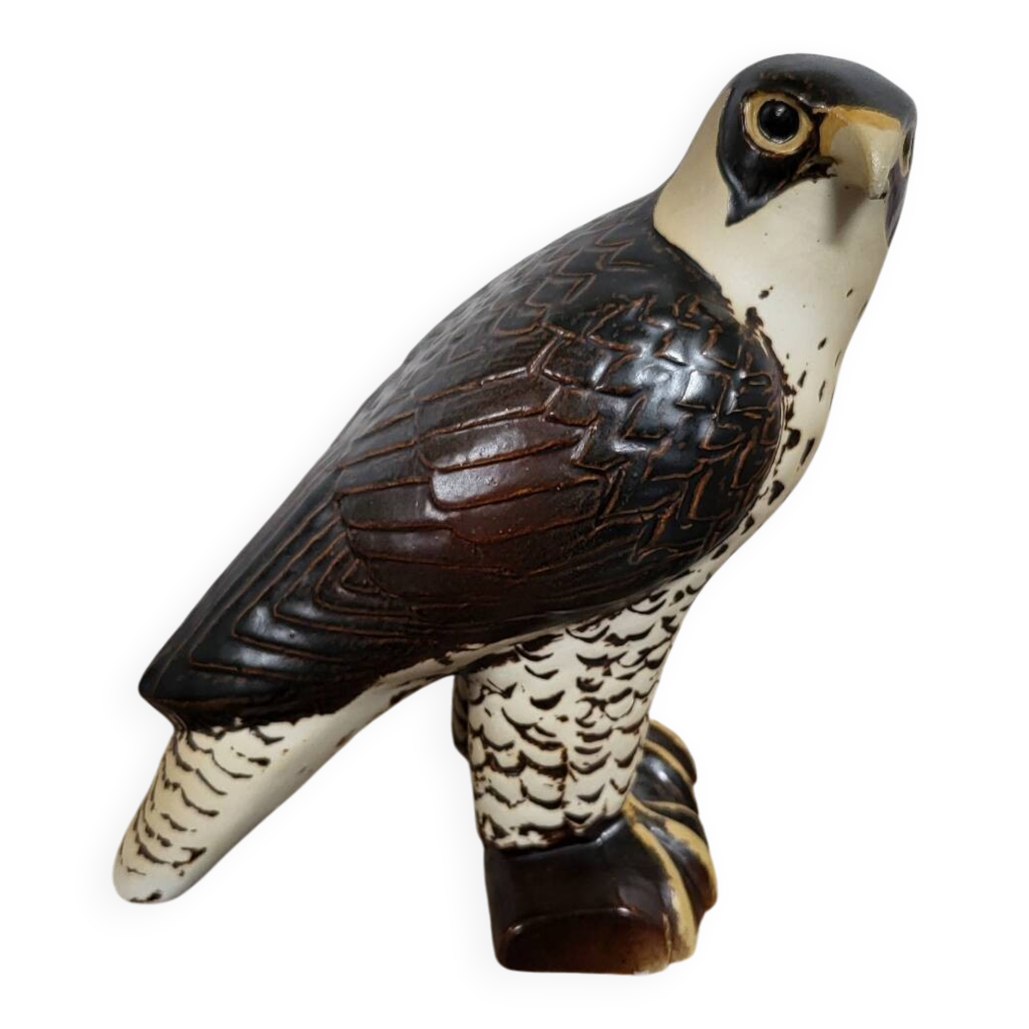 Ceramic Peregrine Falcon Lisa Larson Gustavsberg Studio Limited Edition