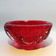 1960s ashtray or catch-all in Murano glass with air bubbles.