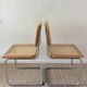 Pair of Marcel Breuer Cesca B32 chairs