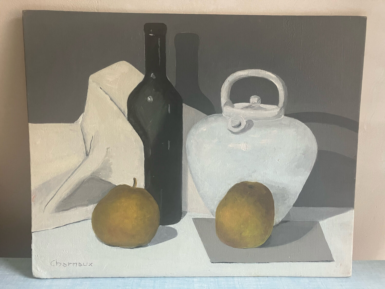 Oil still life XXth