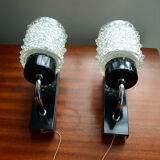 Pair of wall lamps Raak zonnewende rain of light