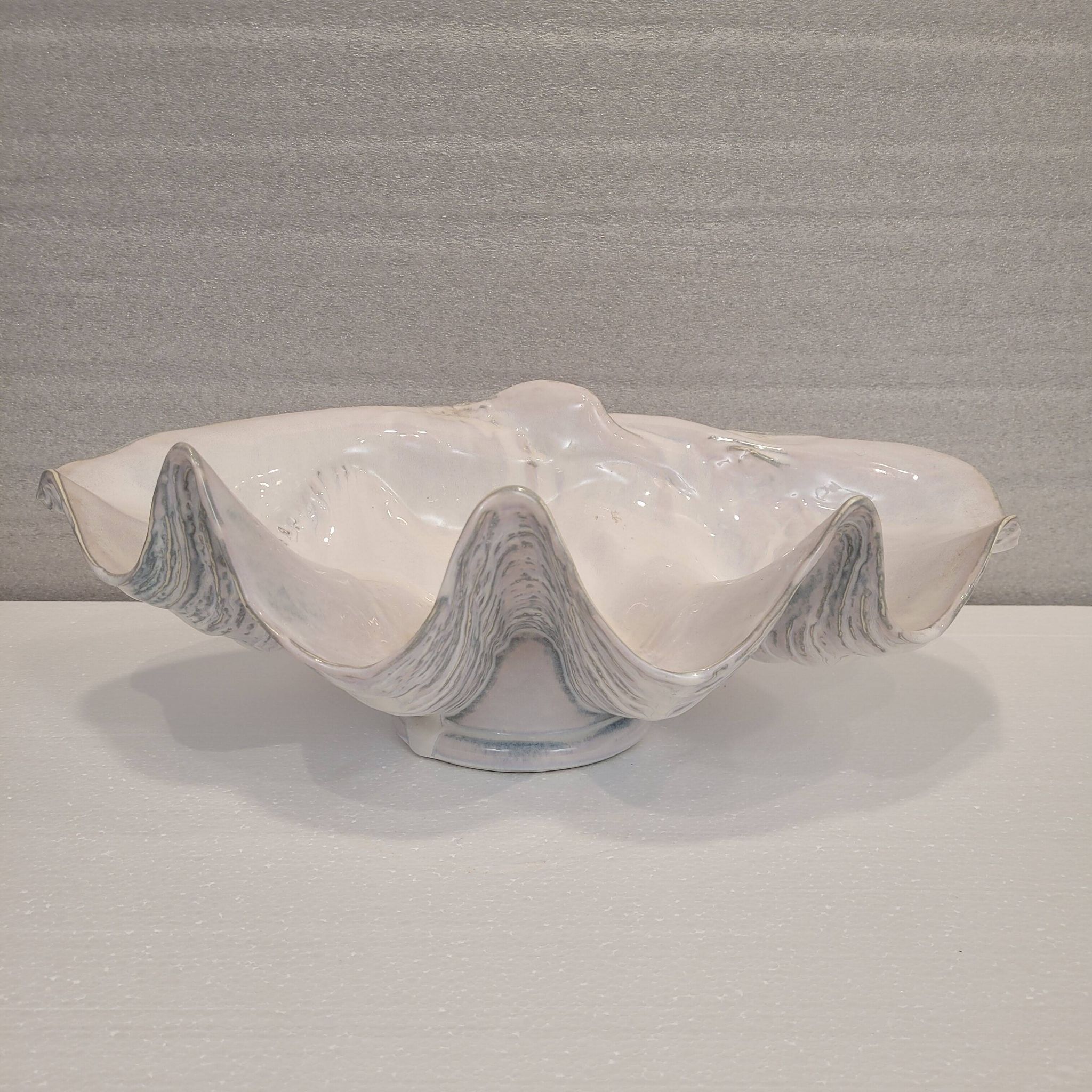 Center of table “Venera” or “Tridacna”, ceramic glass, 70's - Valencia, Spain