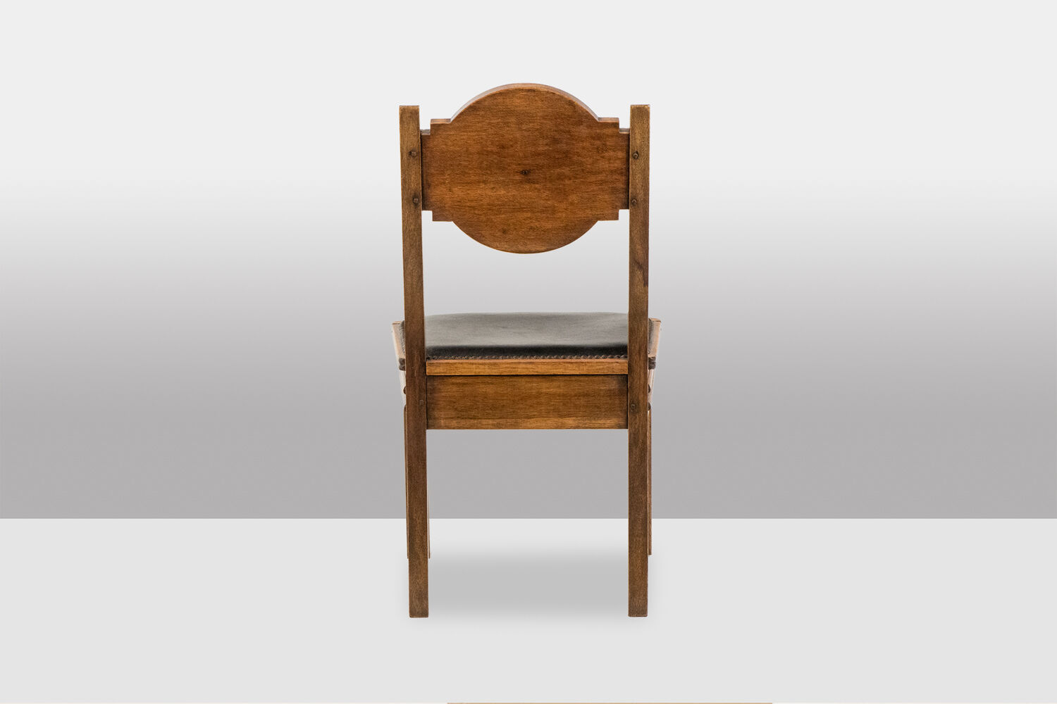 Étienne Kohlmann. Set of 6 Modernist style chairs. 1960s.