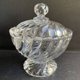 Baccarat Bamboo Twisted Sugar Bowl