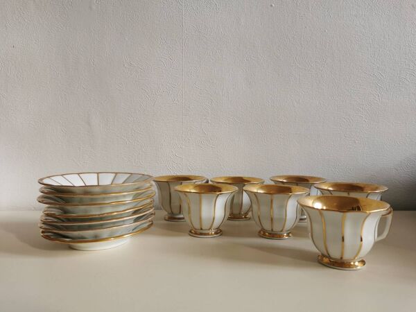 Service à café et thé en porcelaine Royal Copenhagen