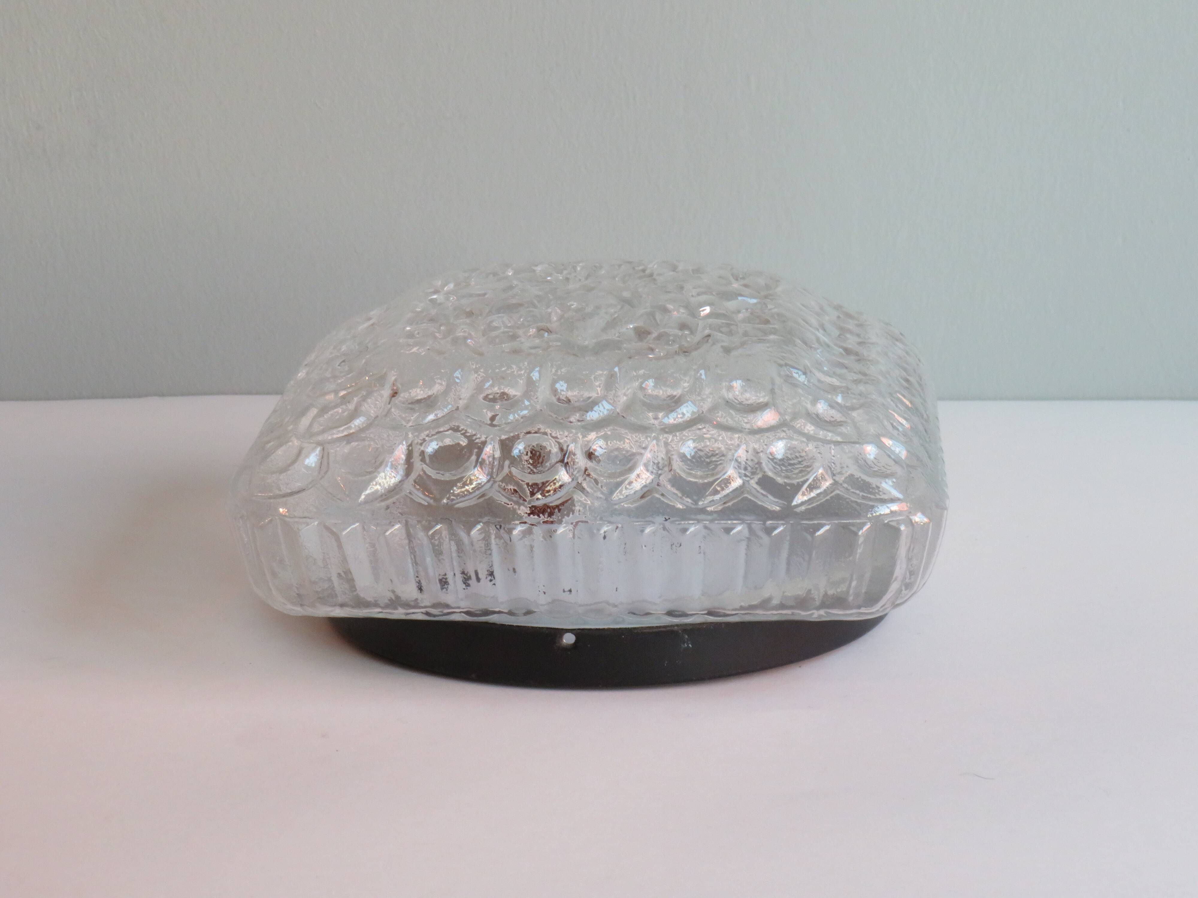 Glass ceiling or applique, Germany 1960