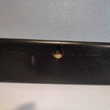 Vintage coat rack in black wood 4 pads