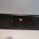 Porte-manteaux vintage en bois noir 4 patères