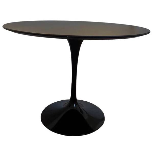 Table tulipe Knoll noire