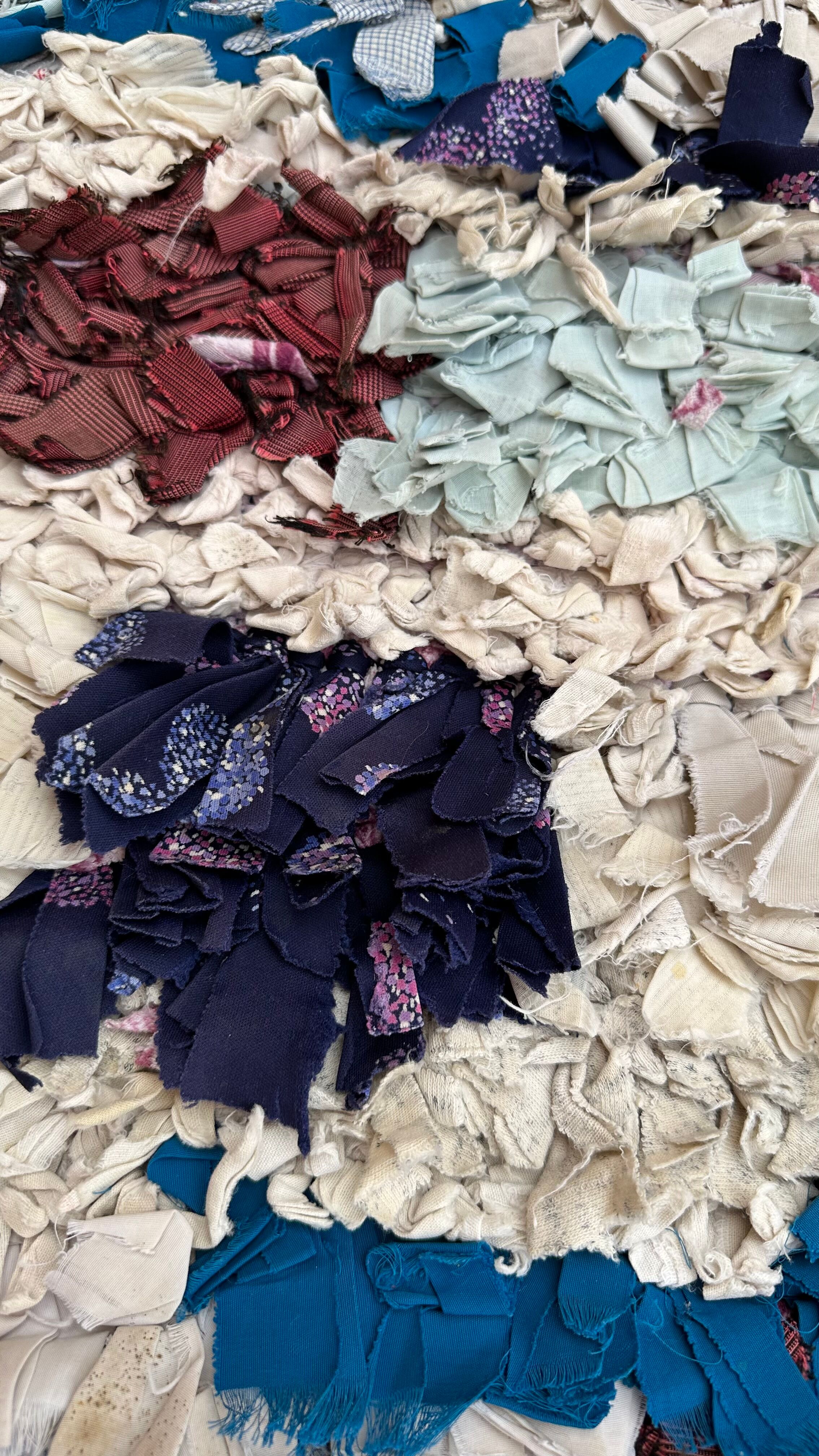 Boucherouite carpet - 80 x 209 cm