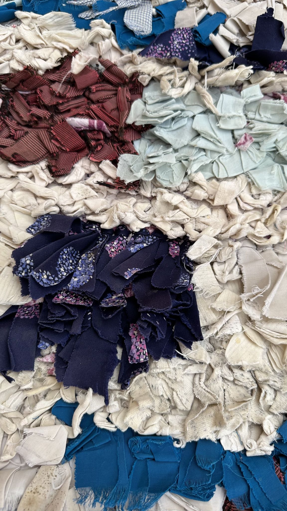Boucherouite carpet - 80 x 209 cm