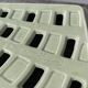 Sarreguemines ceramic braided dish