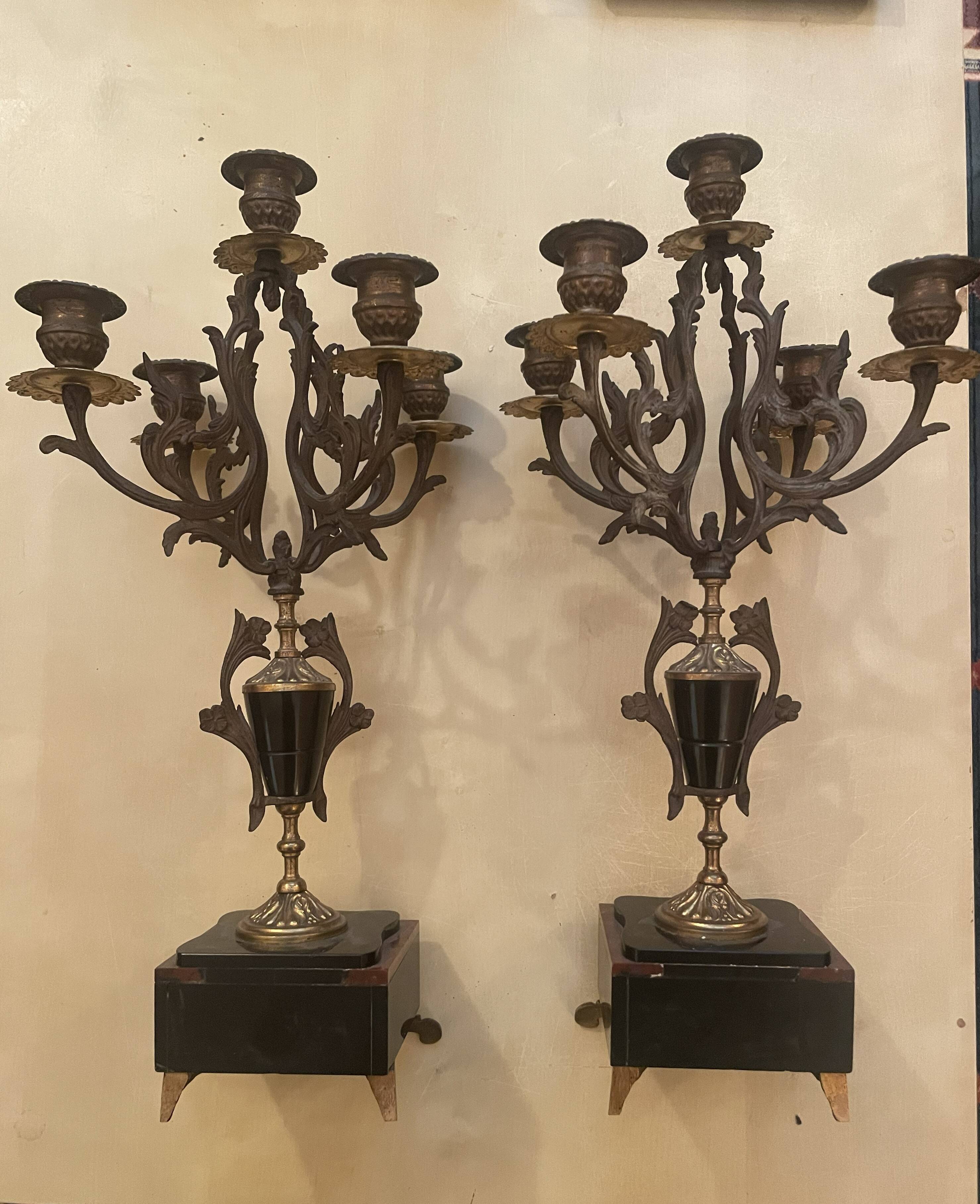 Pair of candlesticks