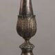 Candélabre ancien en fer et bois, Italie, XIXe siècle