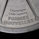 Champagne Chairs by Erwin & Estelle Laverne for Formes Nouvelles 1960s