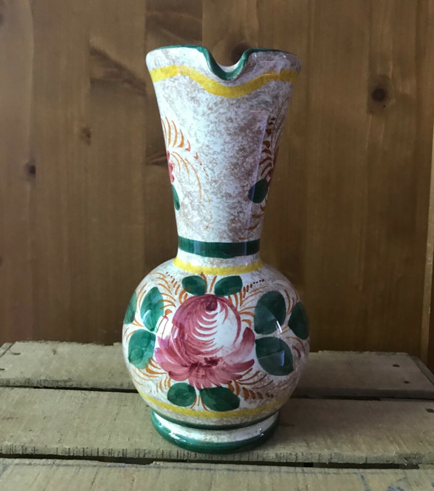 Vintage ceramic pitcher or vase