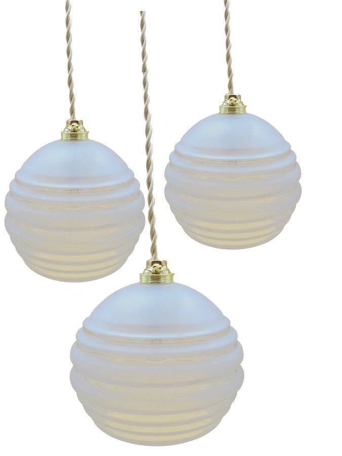 Hanging small vintage globe