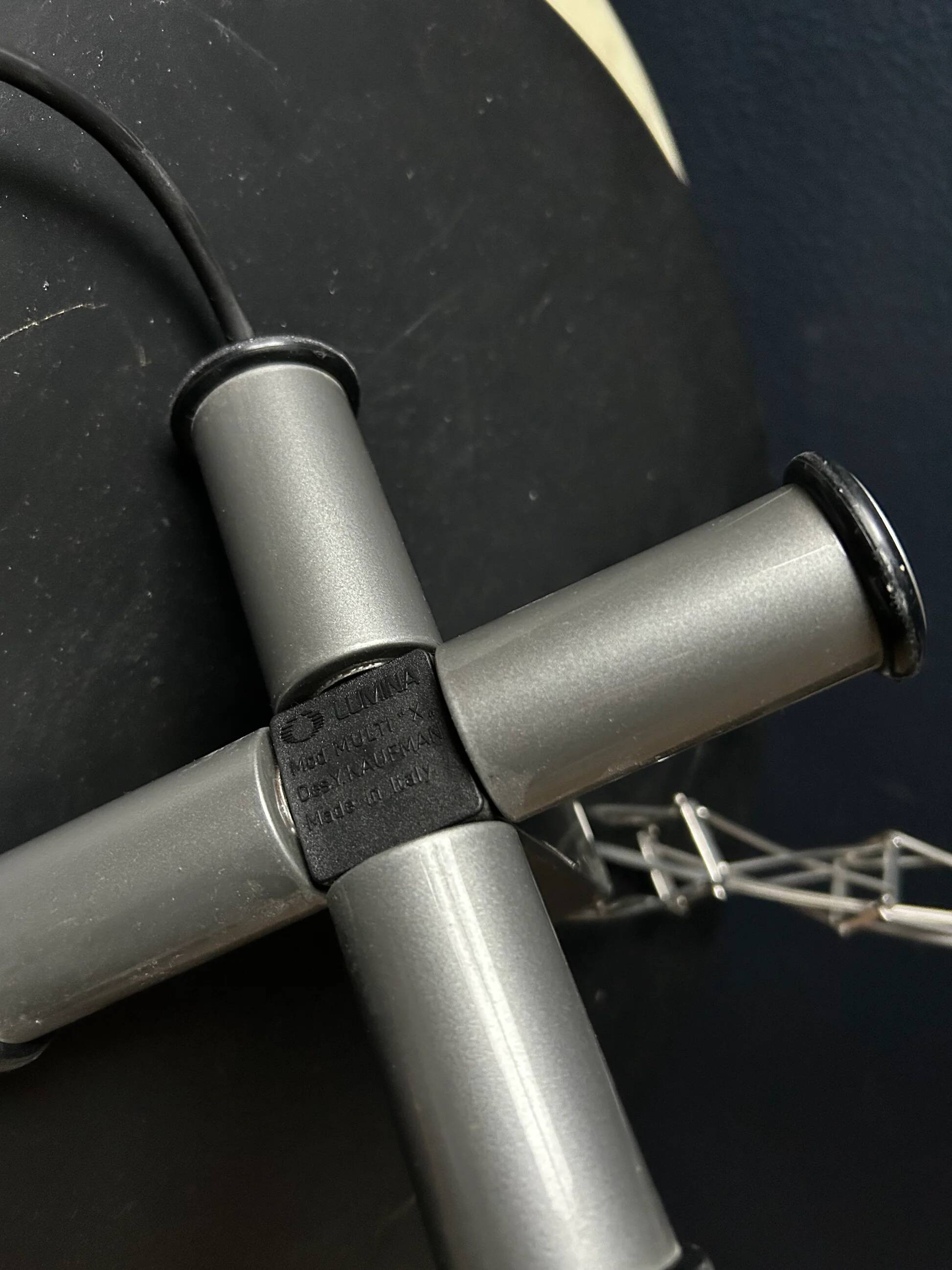 Halogen desk lamp "Multix" by Yaacov Kaufman for Lumina, Italy, 1980s