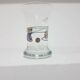 Nagel Vase Exclusive Design, hand-blown transparent glass, Germany, 1980s.