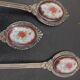 6 silver-plated teaspoons