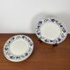 Set de 6 assiettes plates Churchill England, motif  fleur, 1970