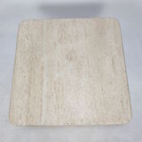 Italian travertine coffee table, 1980