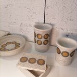 Bitossi Golden Ceramic Lot 1960